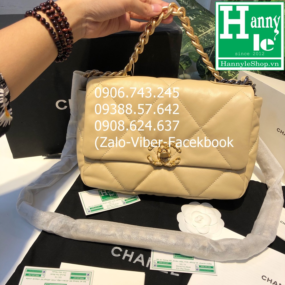 Túi xách Chanel Flap Bag 19 Sz medium 26 226-1