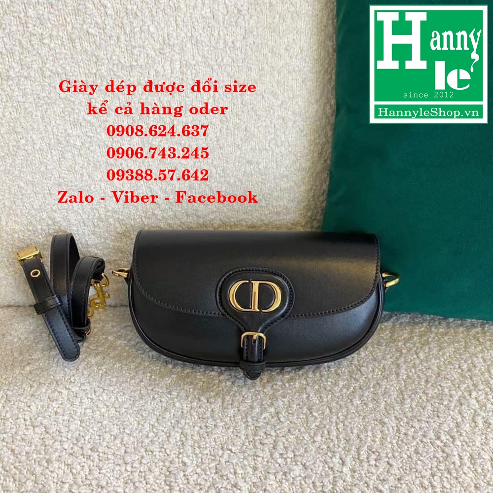 Túi Dior Bobby EastWest Bag nâu camel box calfskin 22cm best quality